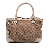GG Canvas Sukey Satchel