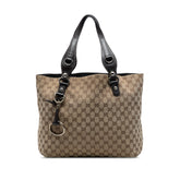 GG Canvas Icon Bit Tote