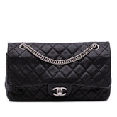 Medium Classic Washed Lambskin Bijoux Chain Double Flap