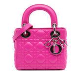 Mini Lambskin Cannage Lady Dior