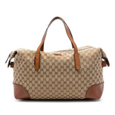 GG Canvas Web Travel Bag