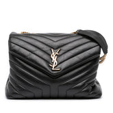 Medium Matelasse Leather LouLou Shoulder Bag