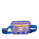 GG Nylon and Rubber Belt Bag