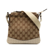 GG Canvas Perforated Crossbody