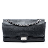 Maxi Embossed Calfskin 31 Rue Cambon Reissue 2.55 Double Flap