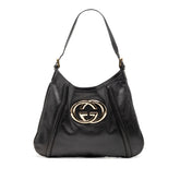 Calfskin Interlocking G Britt Shoulder Bag