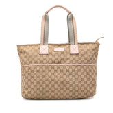 GG Canvas Web Tote
