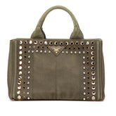 Small Canvas Canapa Bijoux Satchel