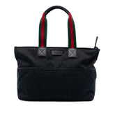 GG Canvas Web Tote
