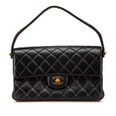 Quilted Lambskin Double Sided Flap