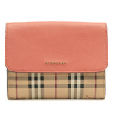 Haymarket Check Coated Canvas and Calfskin Loxley Crossbody