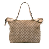 Large GG Canvas Icon Bit Satchel