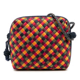 Mini Satin Intrecciato Multicolor Nodini Crossbody