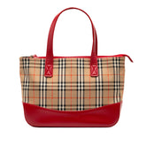 Haymarket Check Canvas Tote