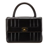 Lambskin Mademoiselle Kelly Top Handle Bag