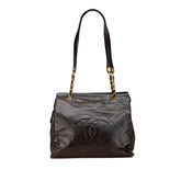 CC Lambskin Chain Tote