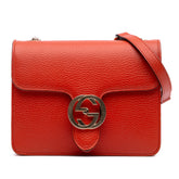 Small Dollar Calfskin Interlocking G Crossbody