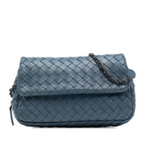 Mini Nappa Intrecciato Expandable Chain Crossbody