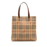 Haymarket Check Coated Canvas Tote