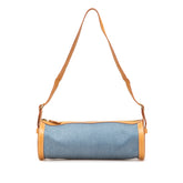 Denim and Calfskin Sac Doremi 33