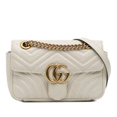Small GG Marmont Matelasse Leather Shoulder Bag