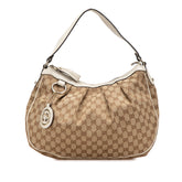 Medium GG Canvas Sukey Shoulder Bag