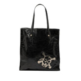 Nappa Leather Antique Skull Tote