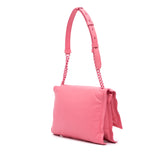 Padded Leather Viva Bow Crossbody