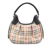 Haymarket Check Coated Canvas Brooklyn Hobo