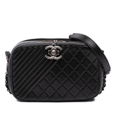 Small Quilted Lambskin Coco Boy Camera Bag