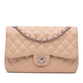Jumbo Classic Caviar Double Flap