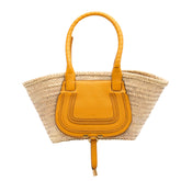 Medium Raffia Marcie Basket Tote