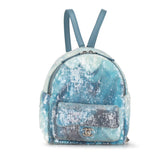 Mini Sequins and Lambskin Waterfall Backpack