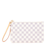 Damier Azur Neverfull MM Pouch