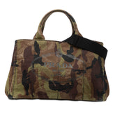 Canvas Canapa Logo Camouflage Satchel