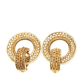 Gold Plated Hoop Clip on Earrings