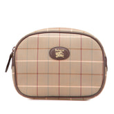 Vintage Check Canvas Clutch