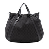 GG Denim Abbey D Ring Satchel