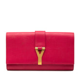Leather Chyc Ligne Clutch