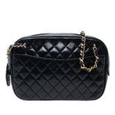 CC Quilted Lambskin Chain Camera Bag