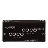 Denim Coco Flap Wallet