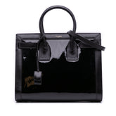 Small Patent Sac De Jour Satchel