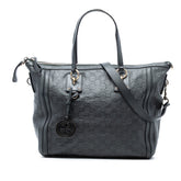 Guccissima Charm Satchel
