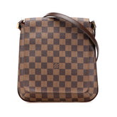 Damier Ebene Musette Salsa Long Strap