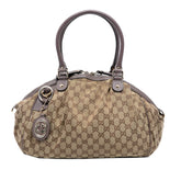 GG Canvas Sukey Satchel