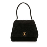 CC Quilted Velvet Flap