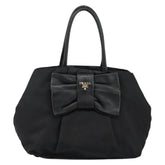 Prada Bow Tote Tessuto with Leather