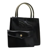 Salvatore Ferragamo Shopper Tote Patent Leather