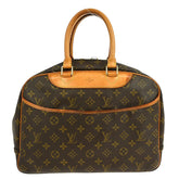 Louis Vuitton Deauville Handbag Monogram Canvas