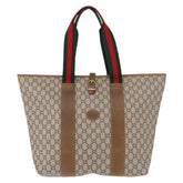 Gucci Sherry Line Tote Canvas
